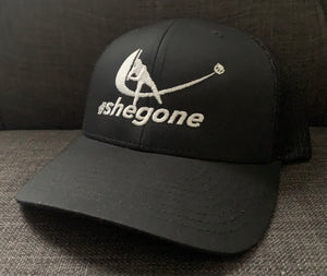 #shegone hat Black/ Black