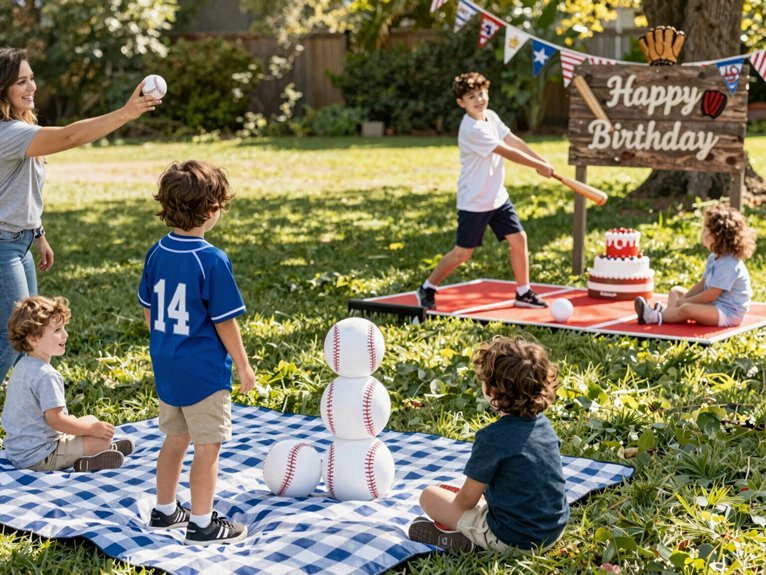 baseball party activities for all