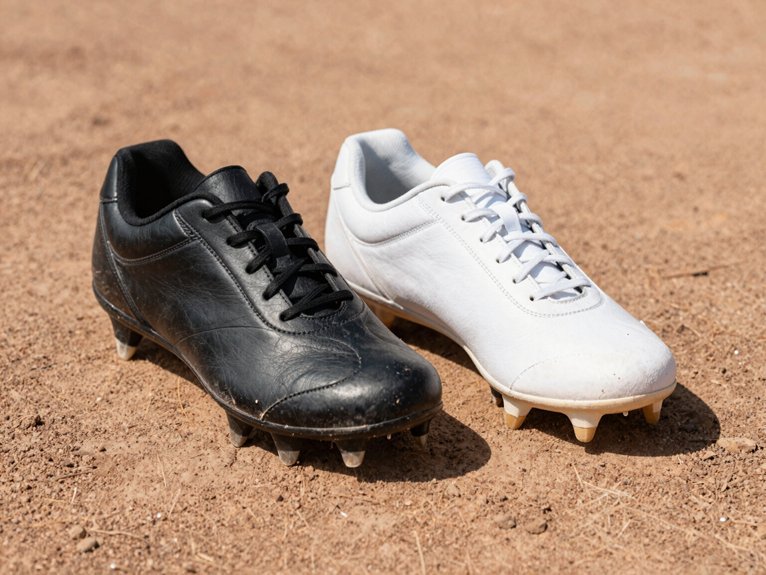 check league rules prefer molded cleats
