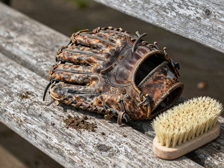clean glove brush creases gently