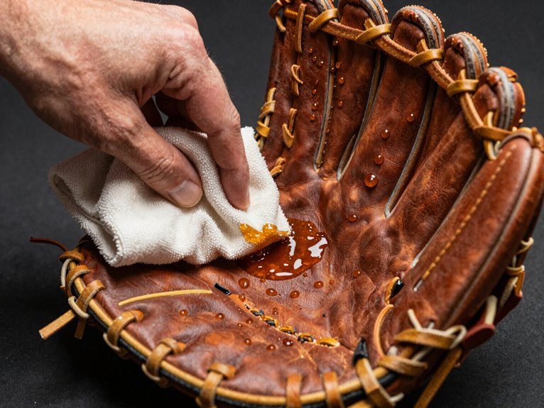 conditioner on palm pocket webbing