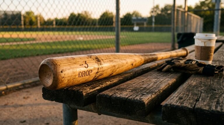 drop off in baseball bat weight