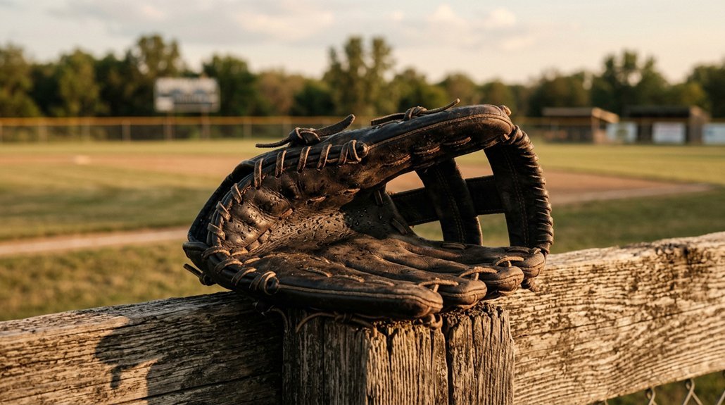 drying a wet baseball glove safely
