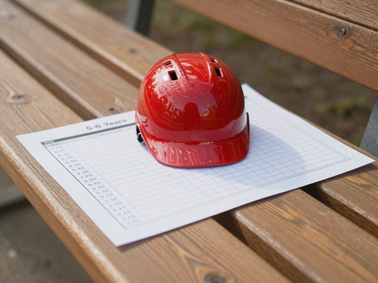 head circumference sizing for tee ball helmets