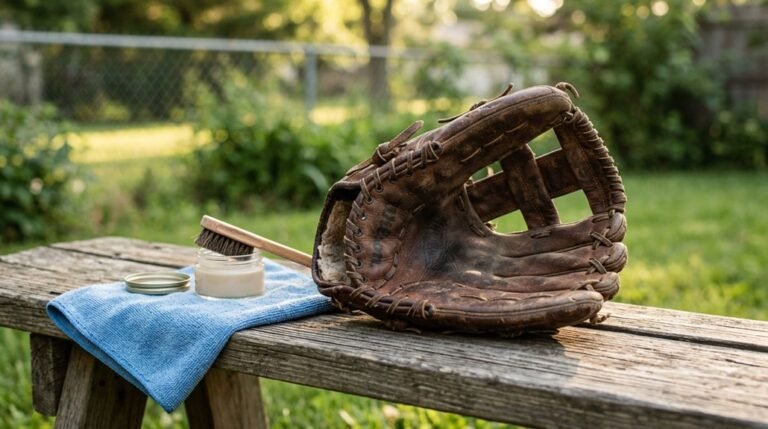 how to clean baseball glove