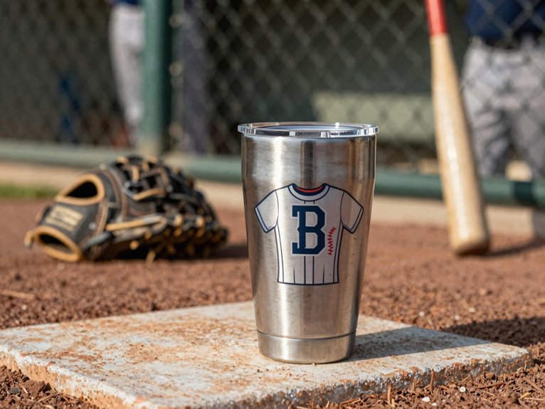 personalized baseball tumbler keepsake