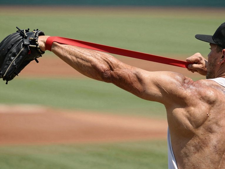 posterior cuff stabilization at 0 degrees