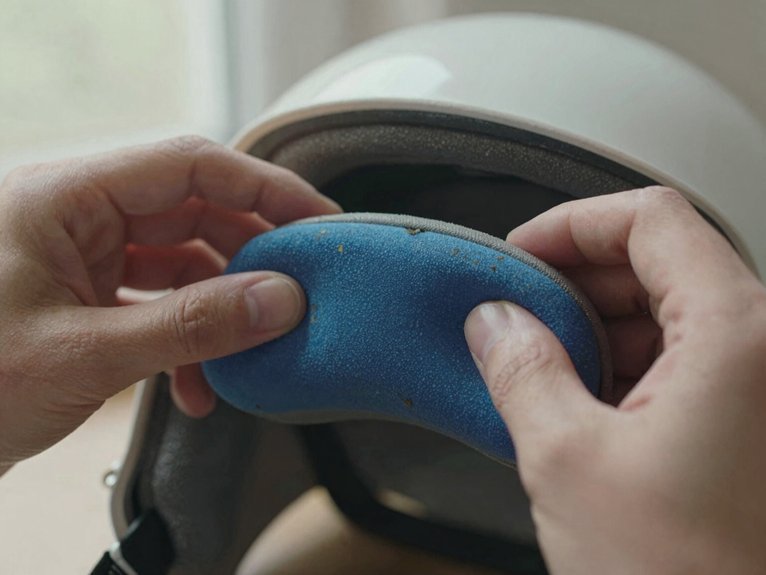removable vs fixed helmet padding