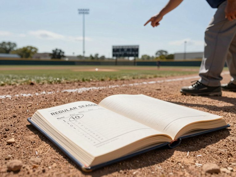 tournament run rules differ by season