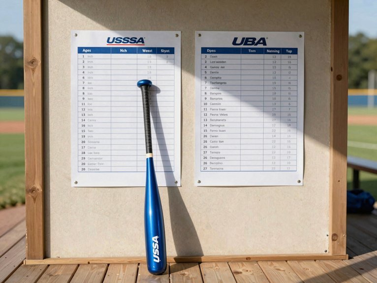 usssa vs usa youth bats sizes drops